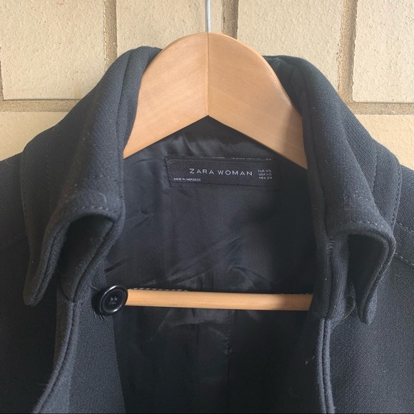 Structured Military Jacket (Black) - Picture 5 of 7